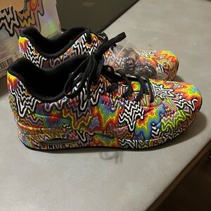 Women's NIB Sketchers X Jen Stark Infinite Drip Sneakers in size 11